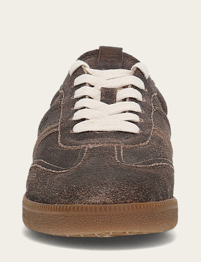 Milly Low Lace Shearling - Dark Truffle - Front