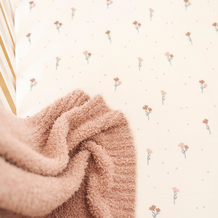 MINKY STRETCH LUXE CRIB SHEETS