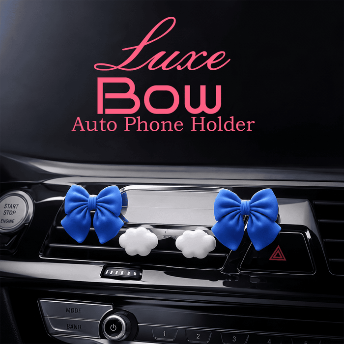 MV08301  Luxe Bow Auto Phone Holder