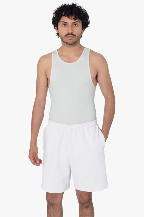 MWF02 - 10oz. Mid-weight Poly Cotton Fleece Sweat shorts