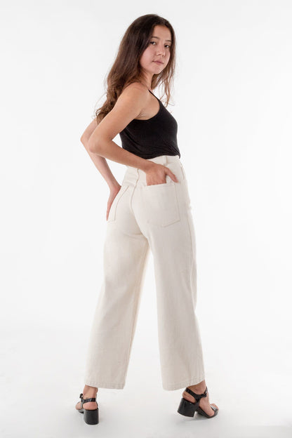 RBDW09GD - High Waisted Wide Leg Jean