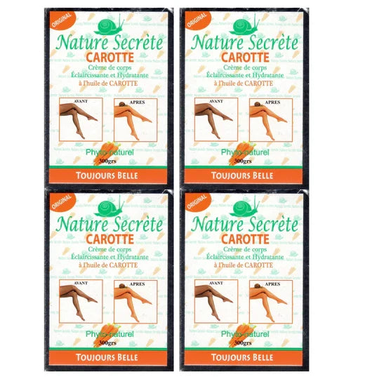 Nature Secréte Lightening Carrot Soap 350g (3 pack) Nature secret