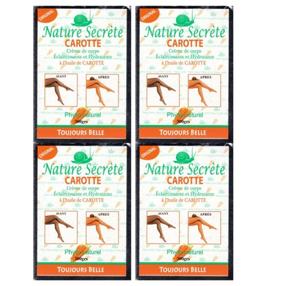 Nature Secréte Lightening Carrot Soap 350g (3 pack) Nature secret
