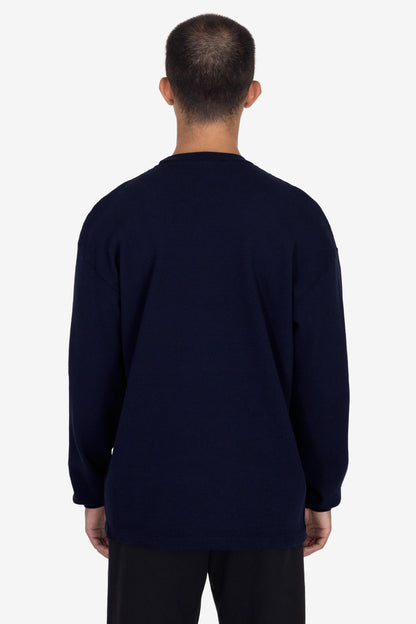 TX407GD Mix - Long Sleeve Heavy Thermal Crew Neck