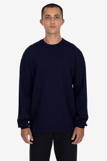 TX407GD Mix - Long Sleeve Heavy Thermal Crew Neck