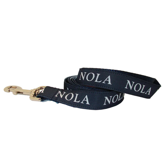 Navy NOLA Dog Leash
