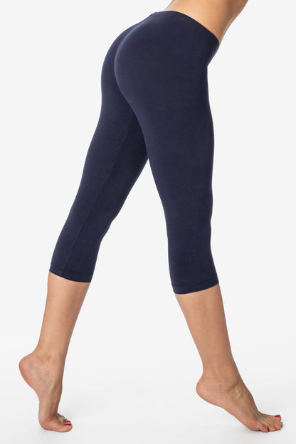 83216GD - Garment Dye Cropped Legging
