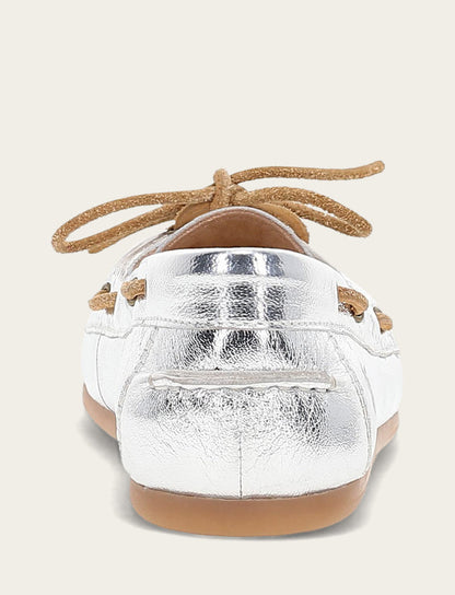 Naya Boat Shoe - Silver - Back