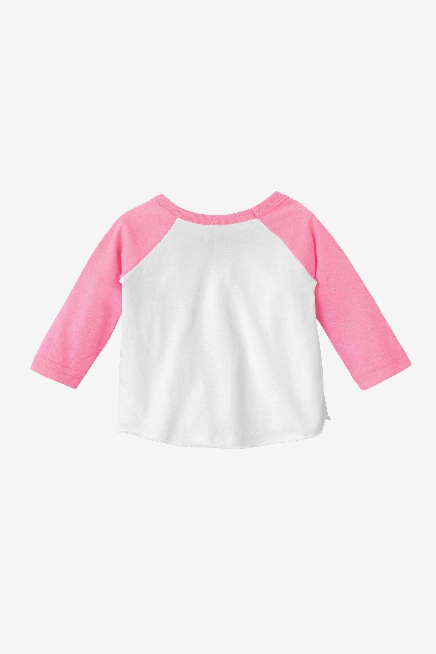 FF0053 - Infant 3/4 Sleeve Poly Cotton Raglan