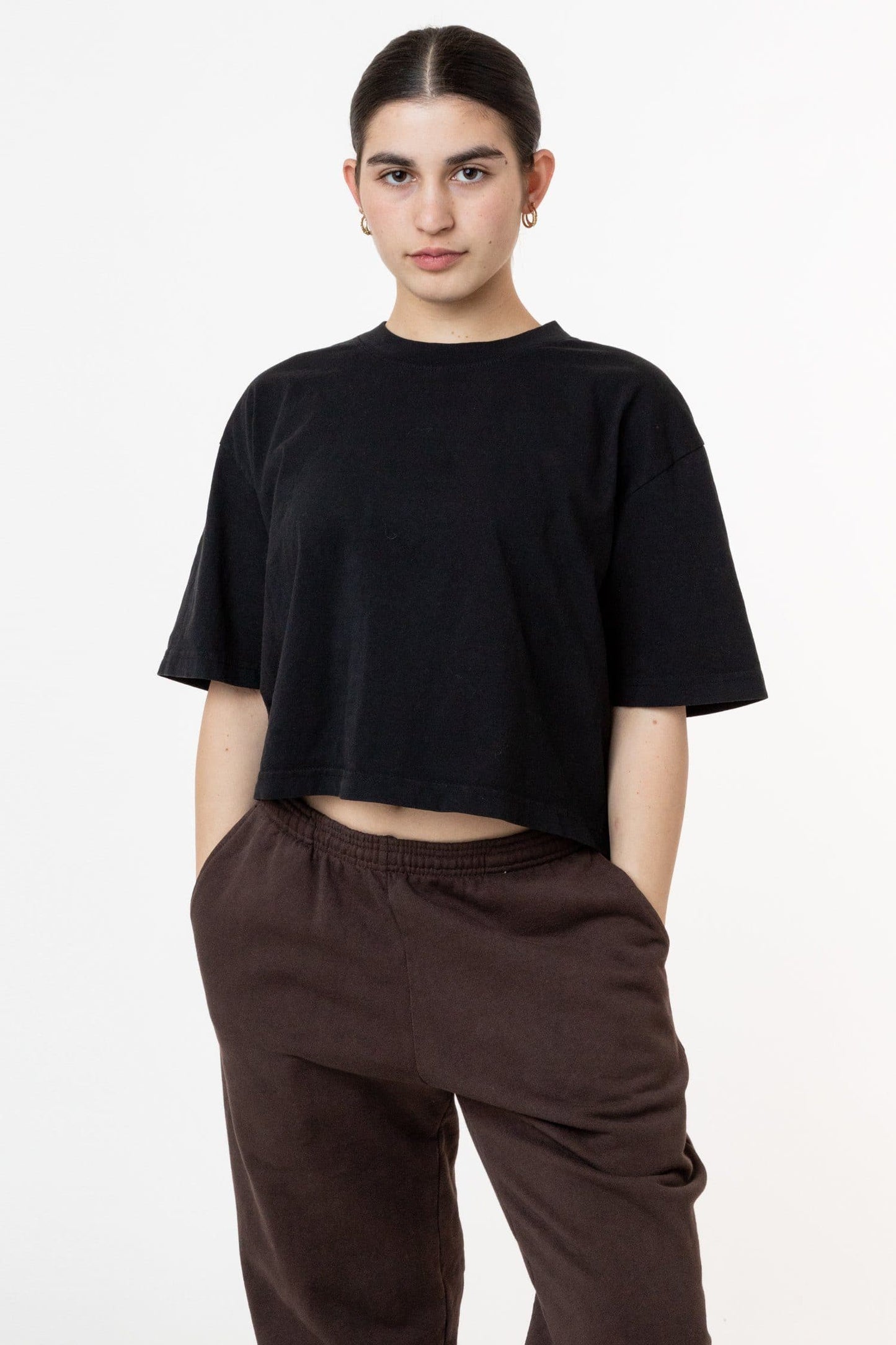 1820GD - Oversized Crop Tee