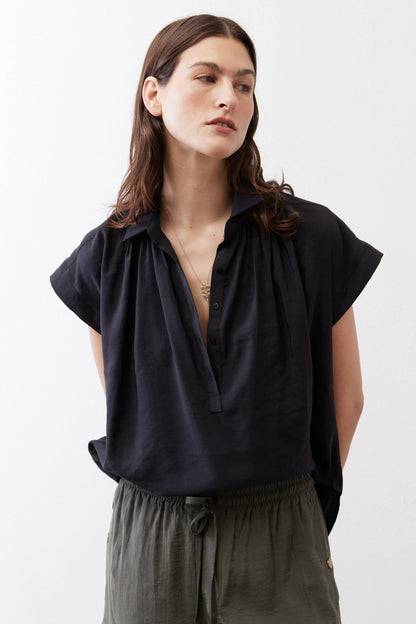 The Nonchalant Oversized Voile Blouse
