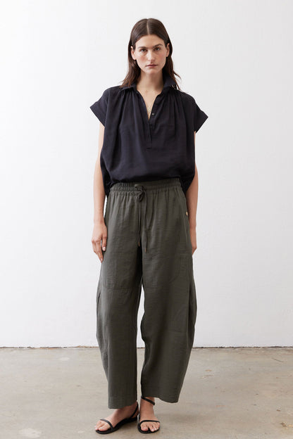 The Nonchalant Oversized Voile Blouse