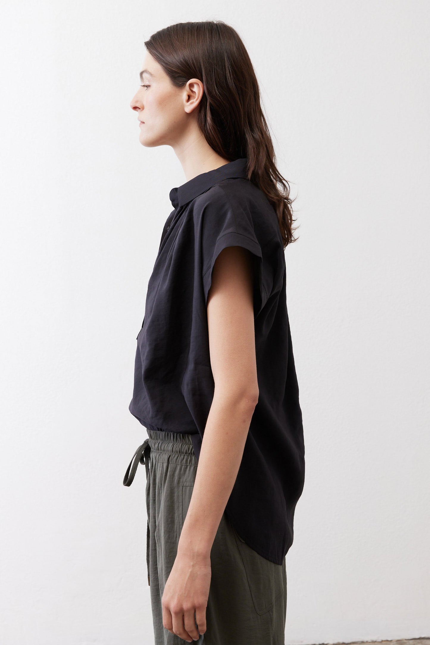 The Nonchalant Oversized Voile Blouse