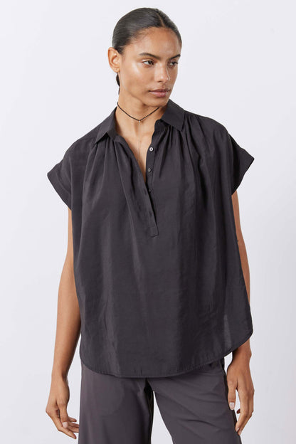 The Nonchalant Oversized Voile Blouse