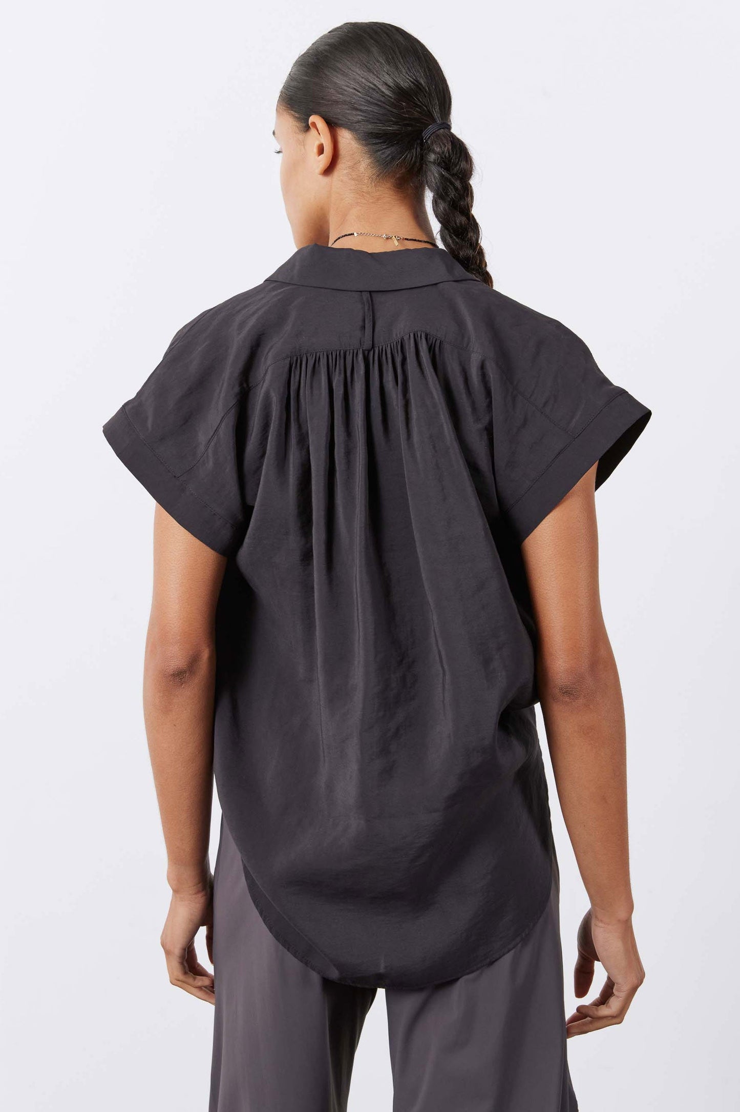 The Nonchalant Oversized Voile Blouse