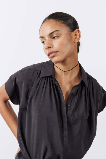 The Nonchalant Oversized Voile Blouse