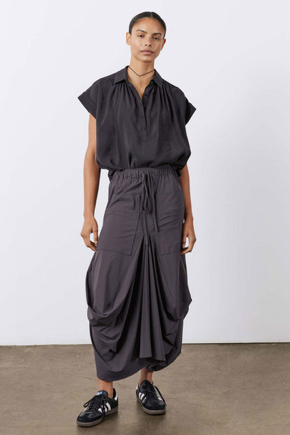 The Nonchalant Oversized Voile Blouse