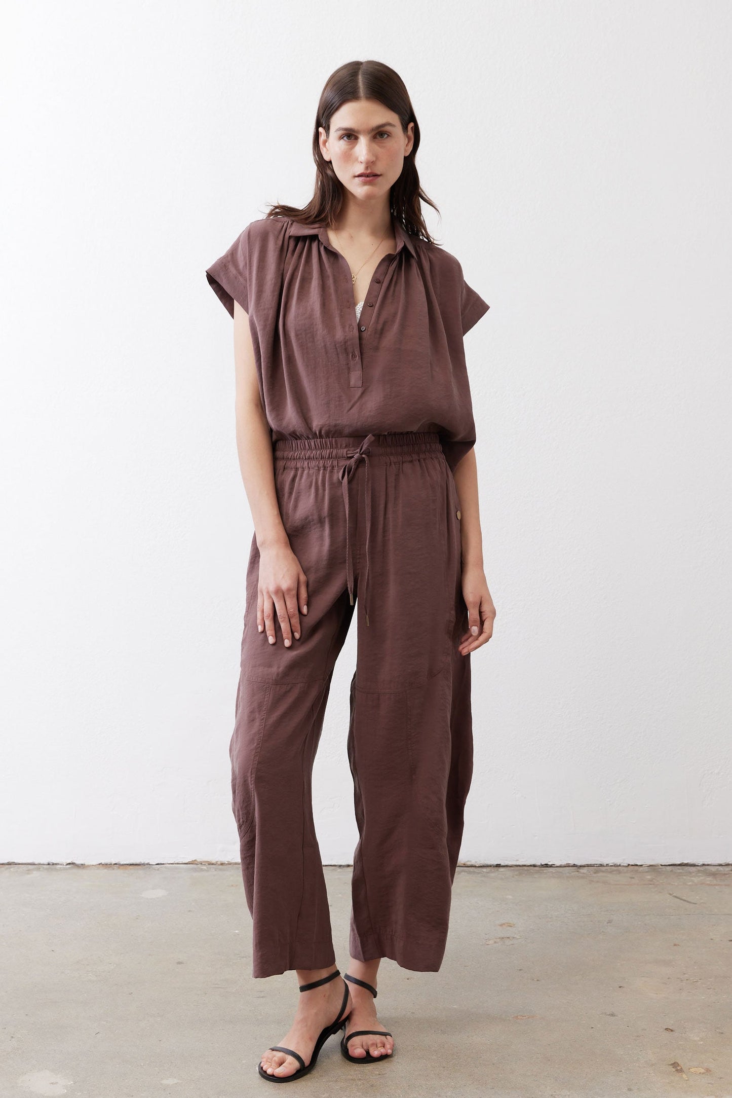 The Nonchalant Oversized Voile Blouse