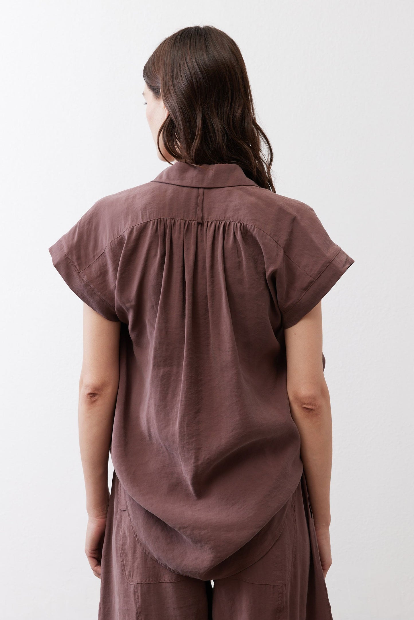 The Nonchalant Oversized Voile Blouse