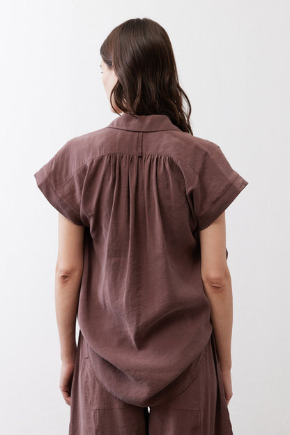 The Nonchalant Oversized Voile Blouse