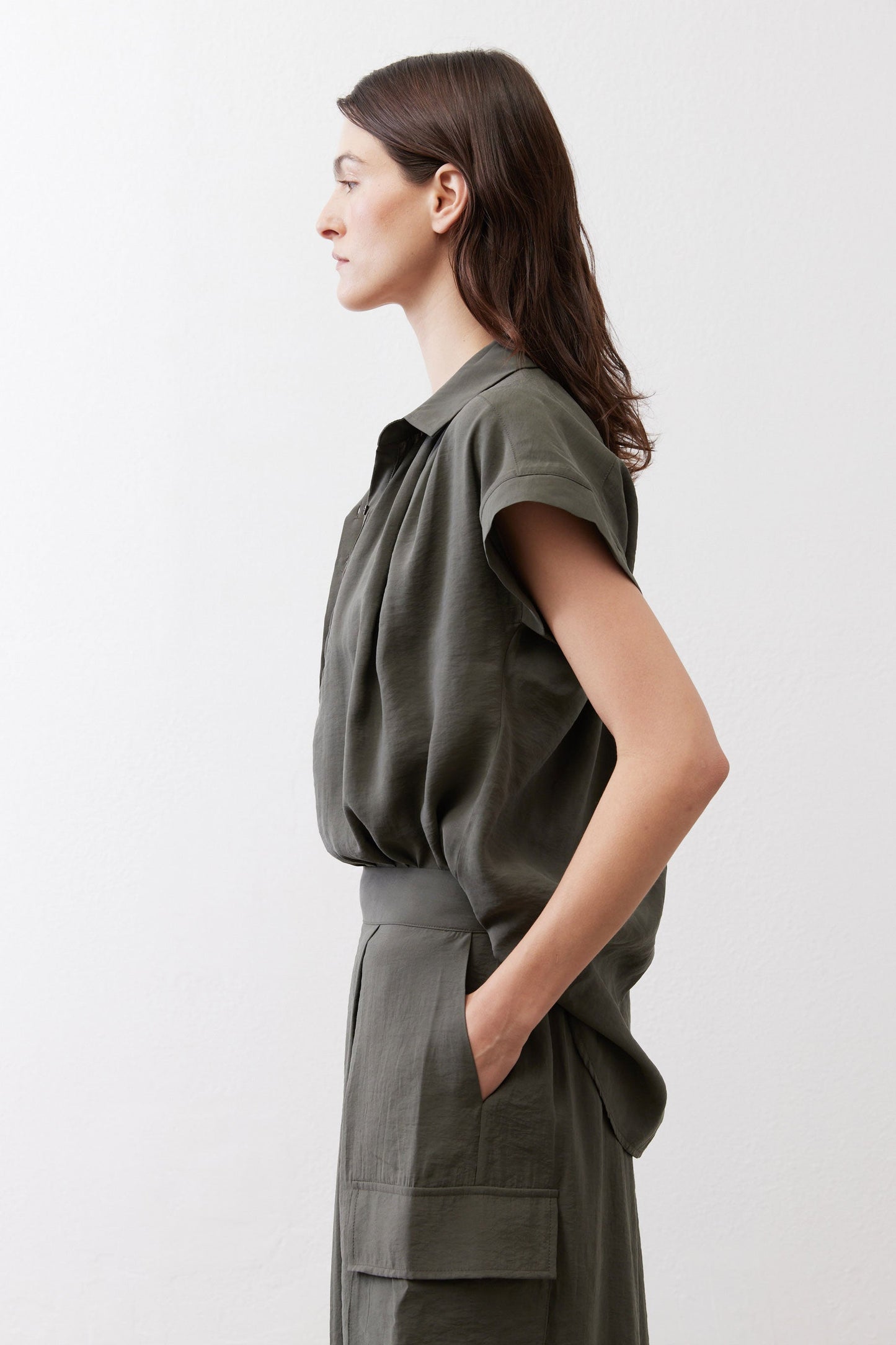The Nonchalant Oversized Voile Blouse