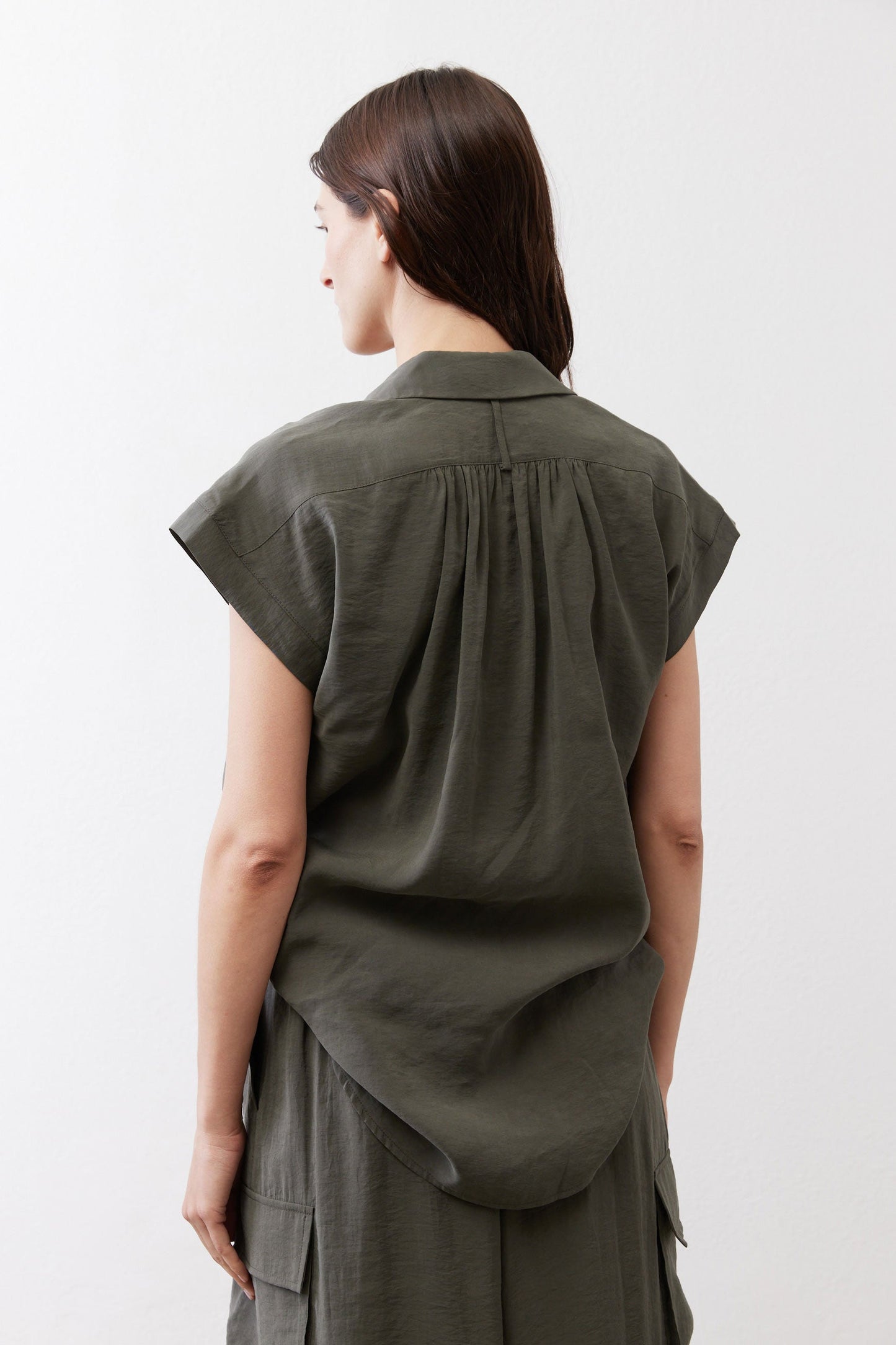 The Nonchalant Oversized Voile Blouse