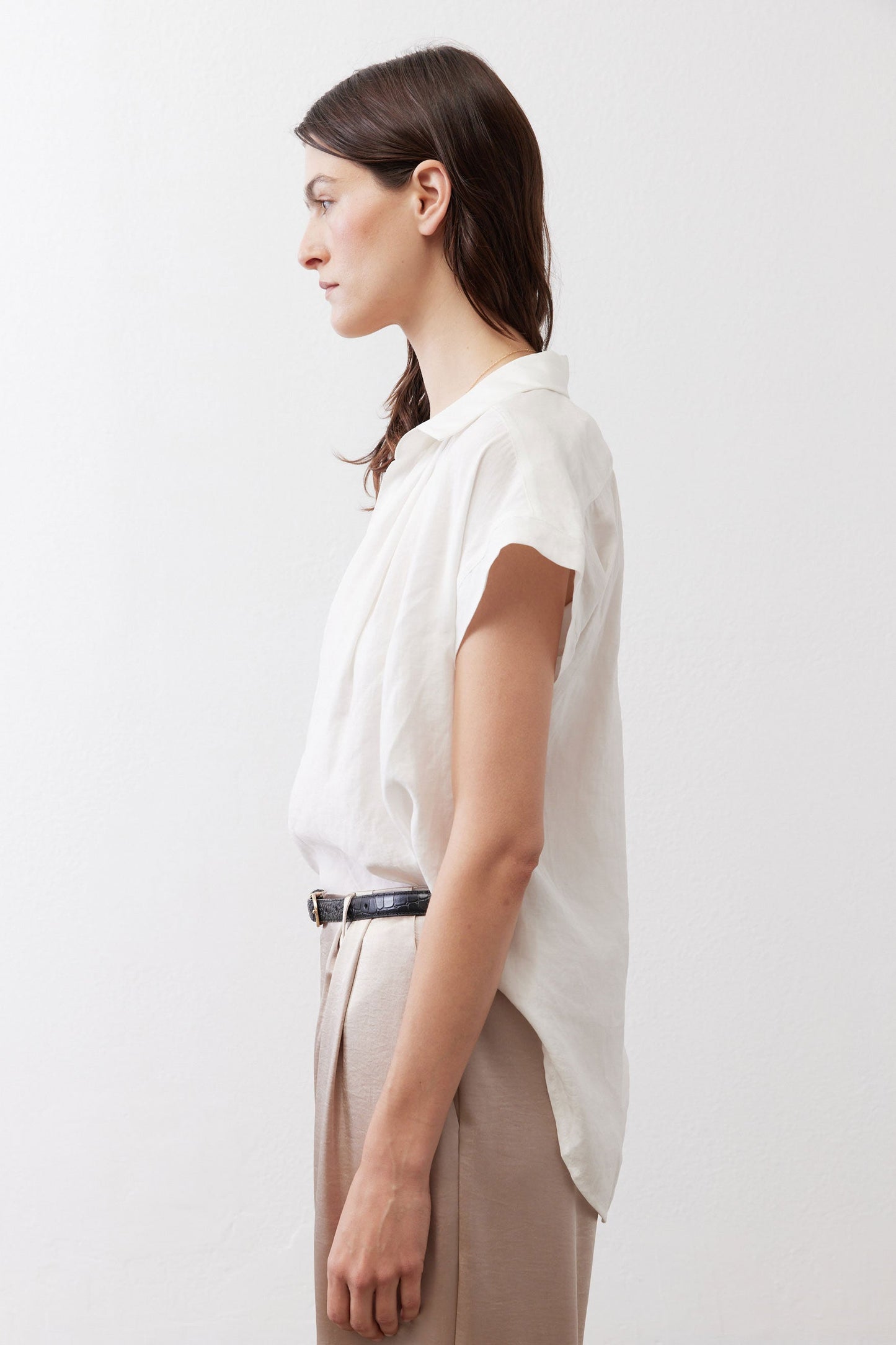 The Nonchalant Oversized Voile Blouse