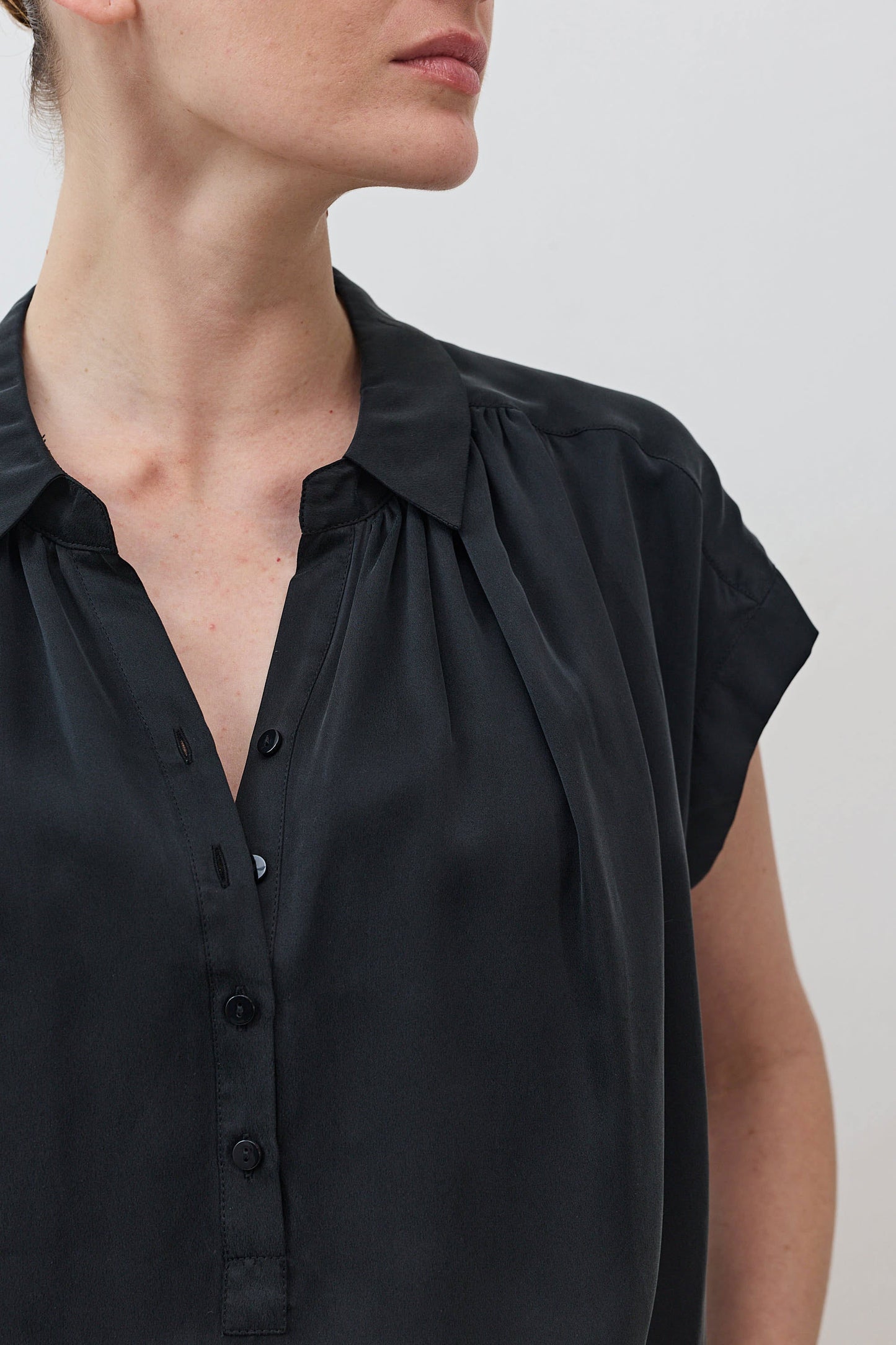 The Nonchalant Oversized Silk Blouse