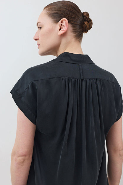 The Nonchalant Oversized Silk Blouse