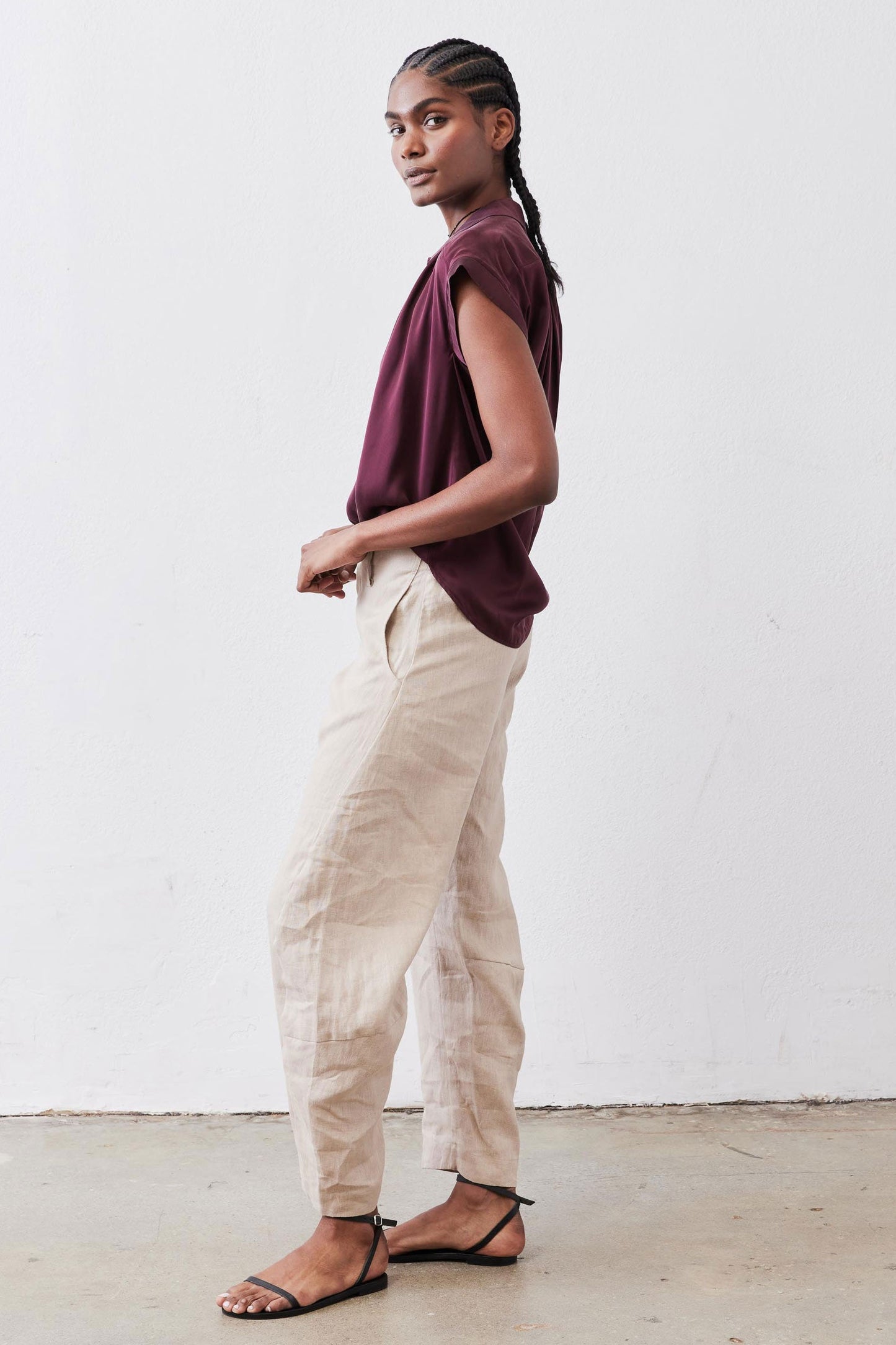 The Nonchalant Oversized Silk Blouse
