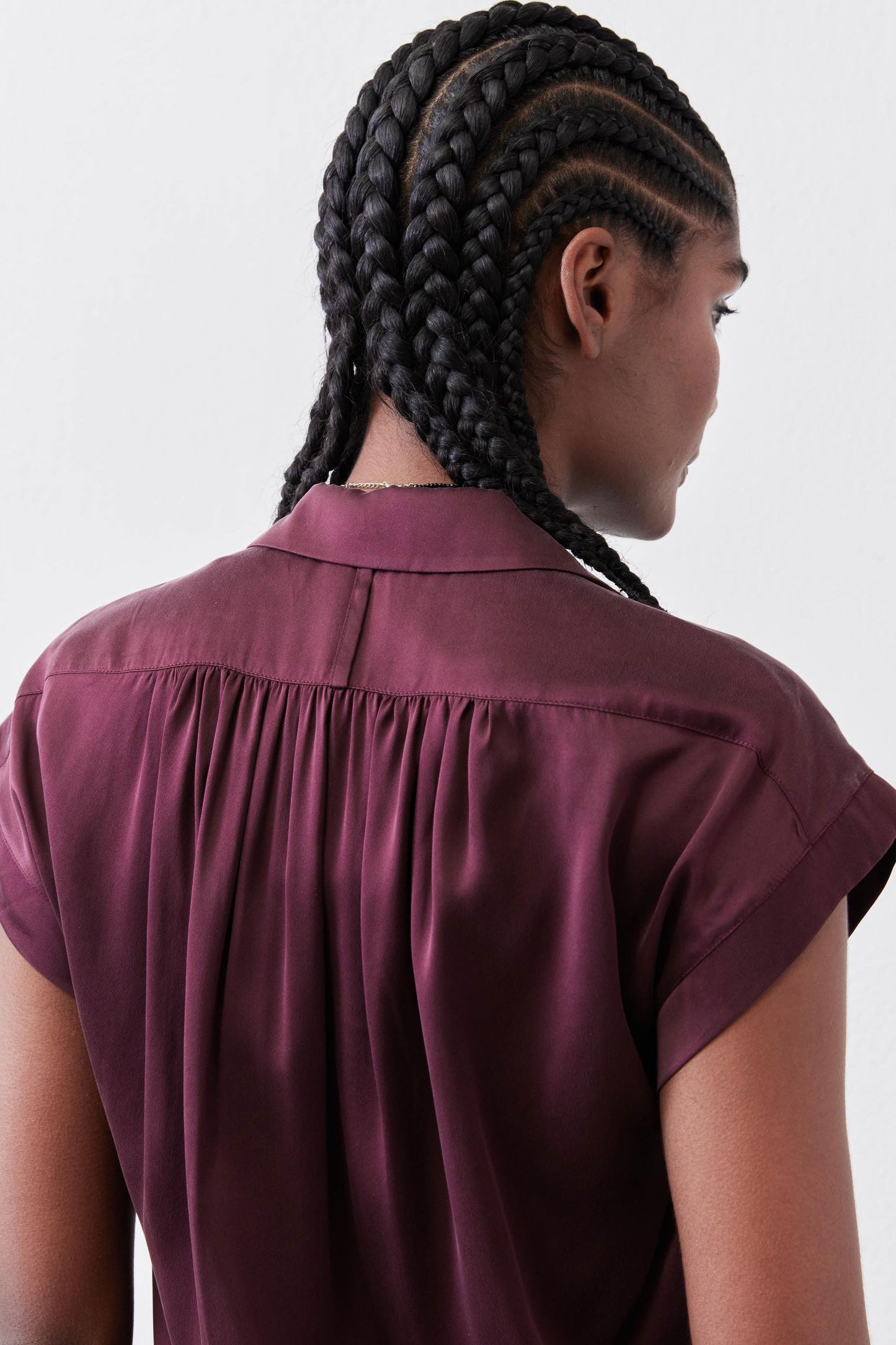 The Nonchalant Oversized Silk Blouse