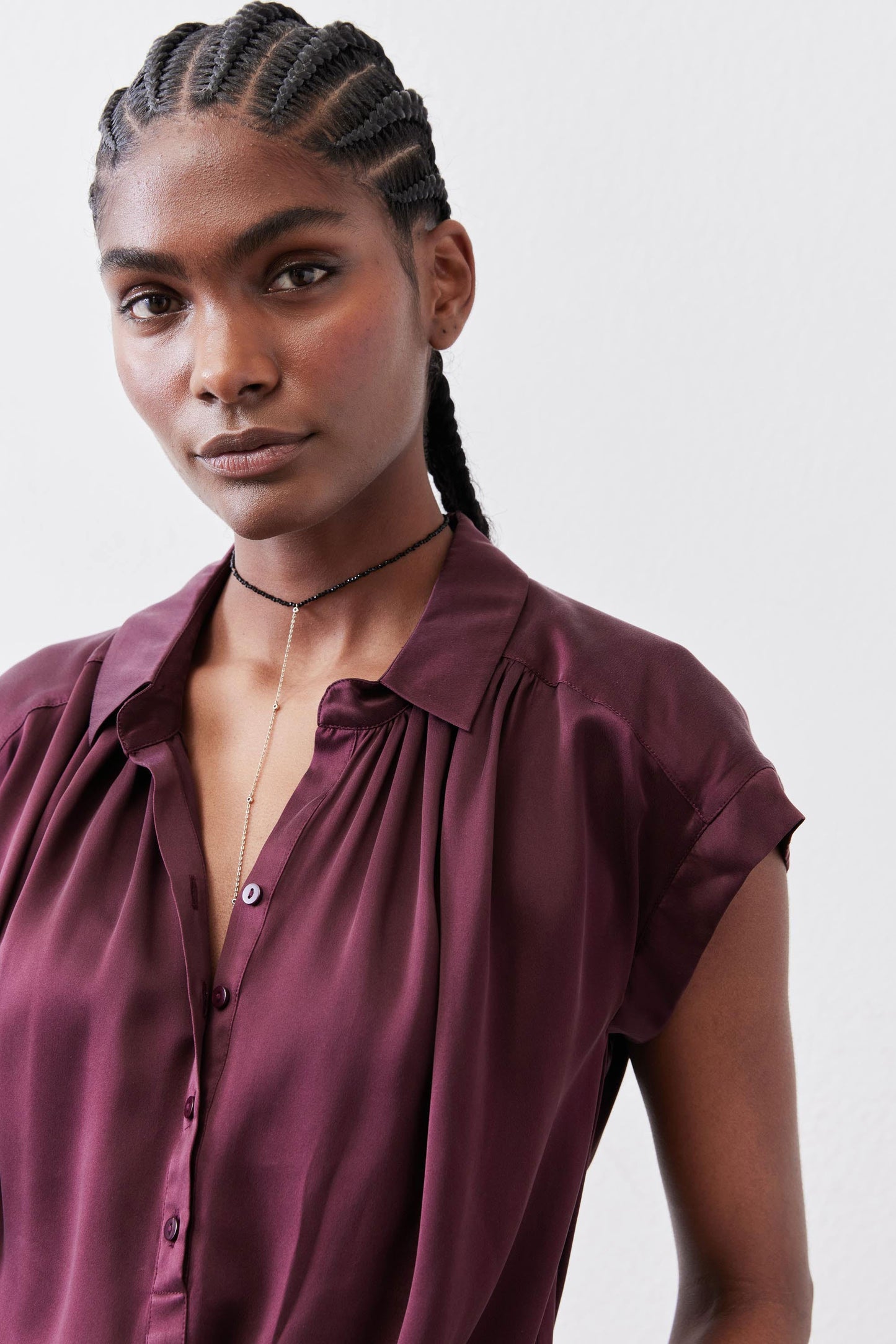 The Nonchalant Oversized Silk Blouse