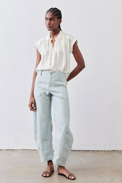 The Nonchalant Oversized Silk Blouse