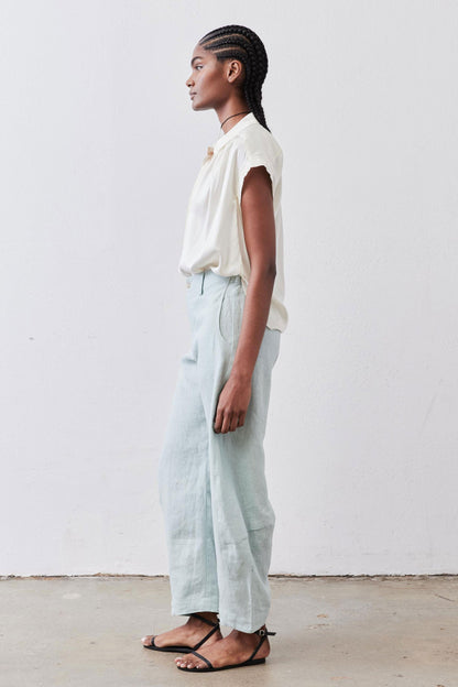 The Nonchalant Oversized Silk Blouse