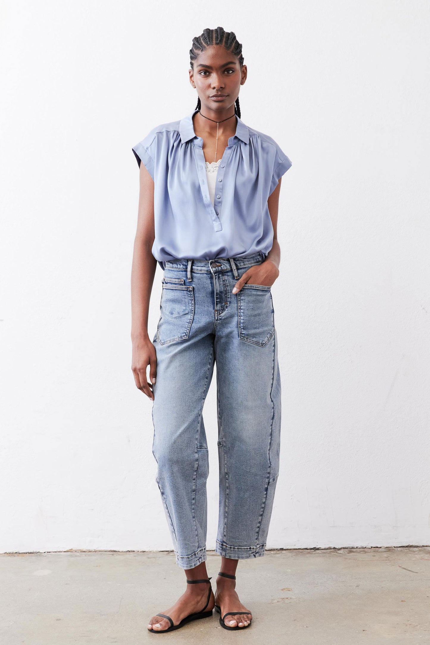 The Nonchalant Oversized Silk Blouse