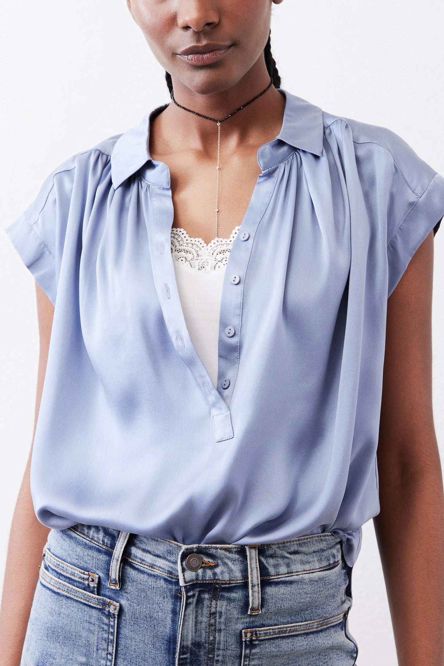 The Nonchalant Oversized Silk Blouse