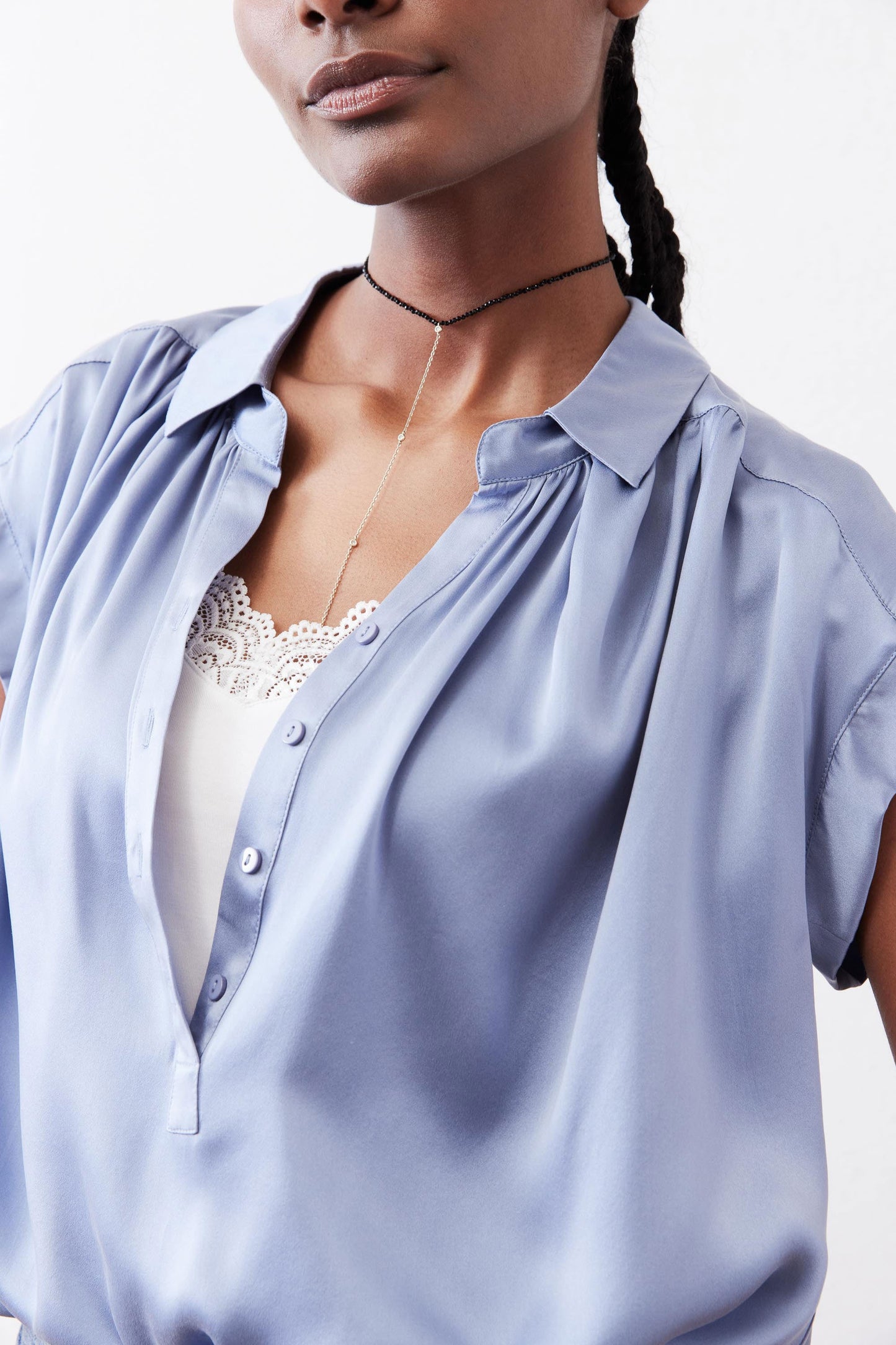 The Nonchalant Oversized Silk Blouse