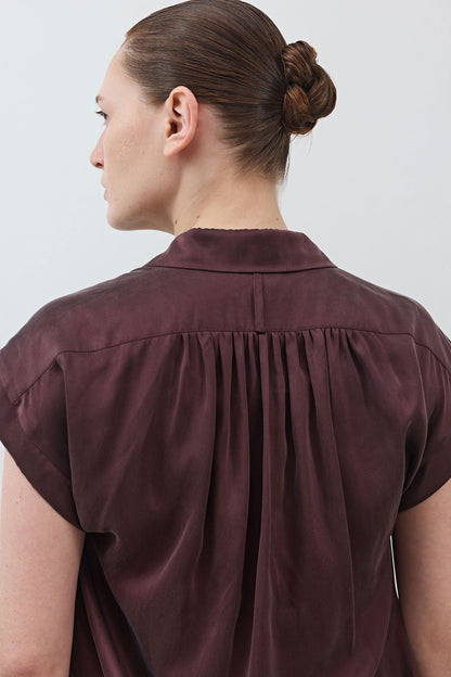 The Nonchalant Oversized Silk Blouse