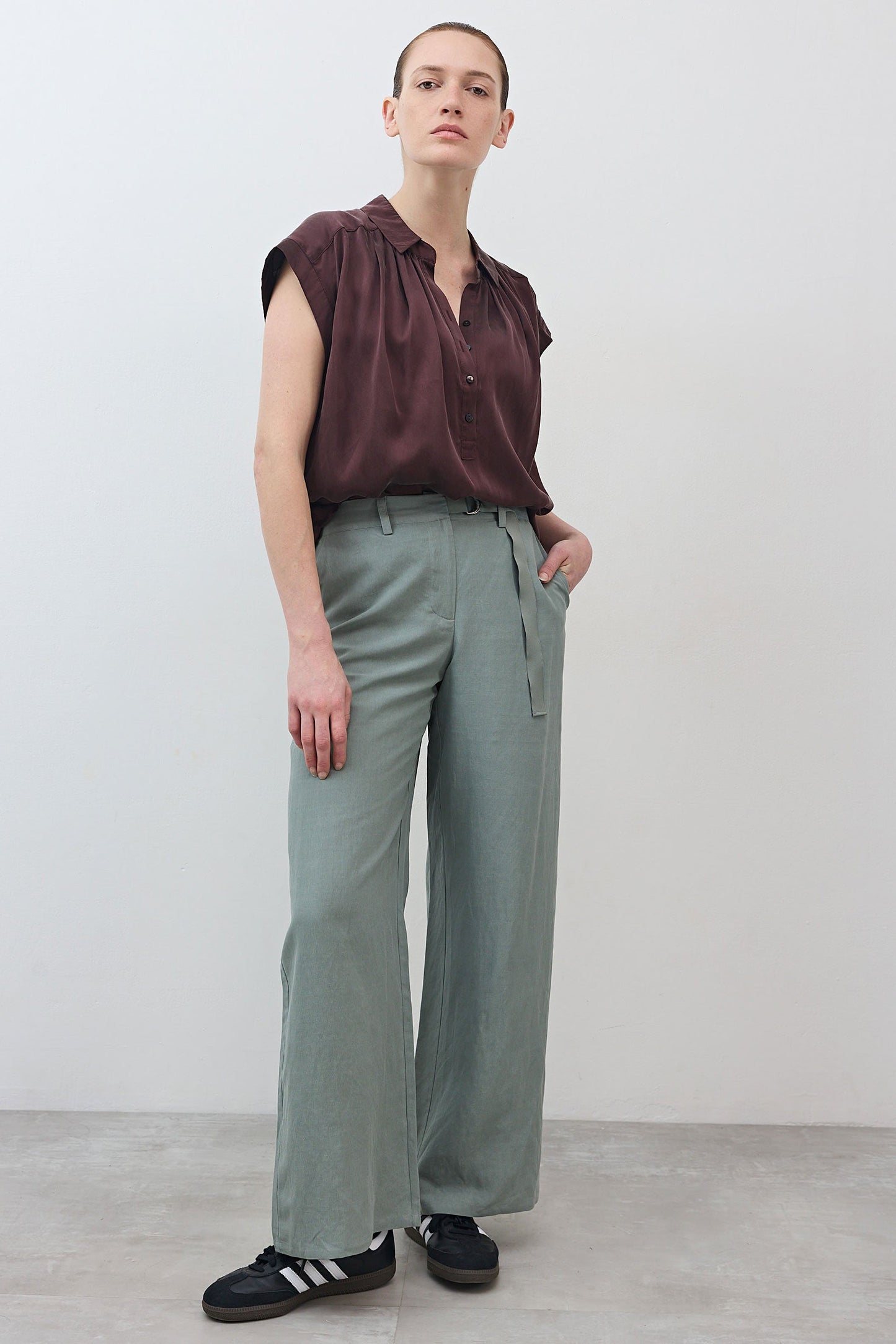 The Nonchalant Oversized Silk Blouse