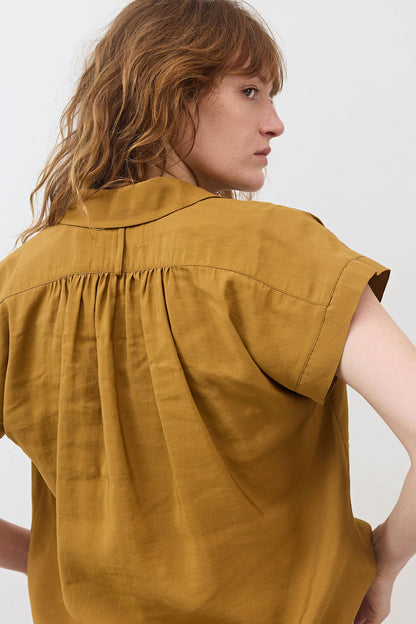 The Nonchalant Oversized Voile Blouse