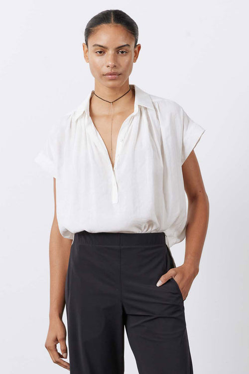 The Nonchalant Oversized Voile Blouse
