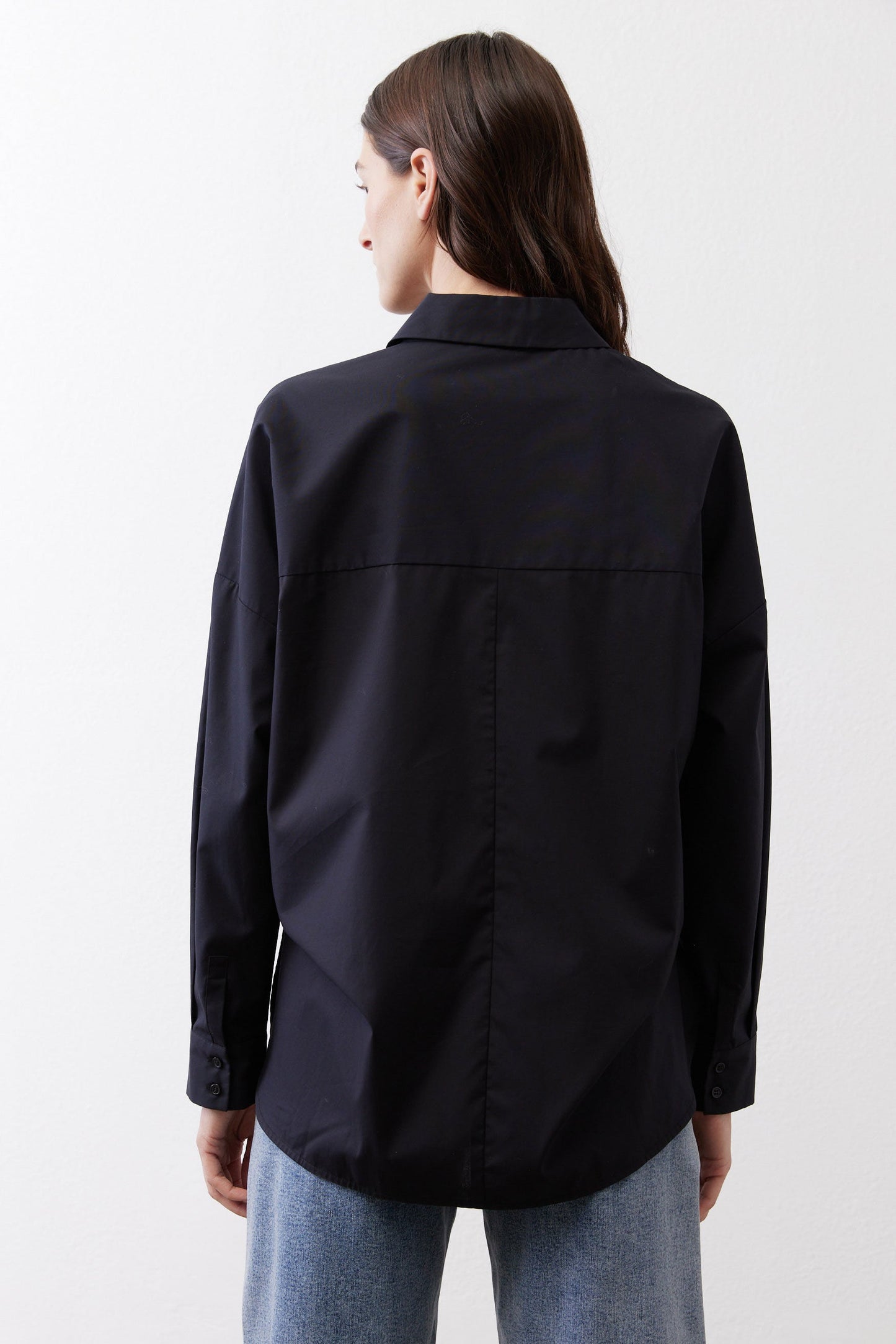 Non-Iron Refine Oversized Tunic