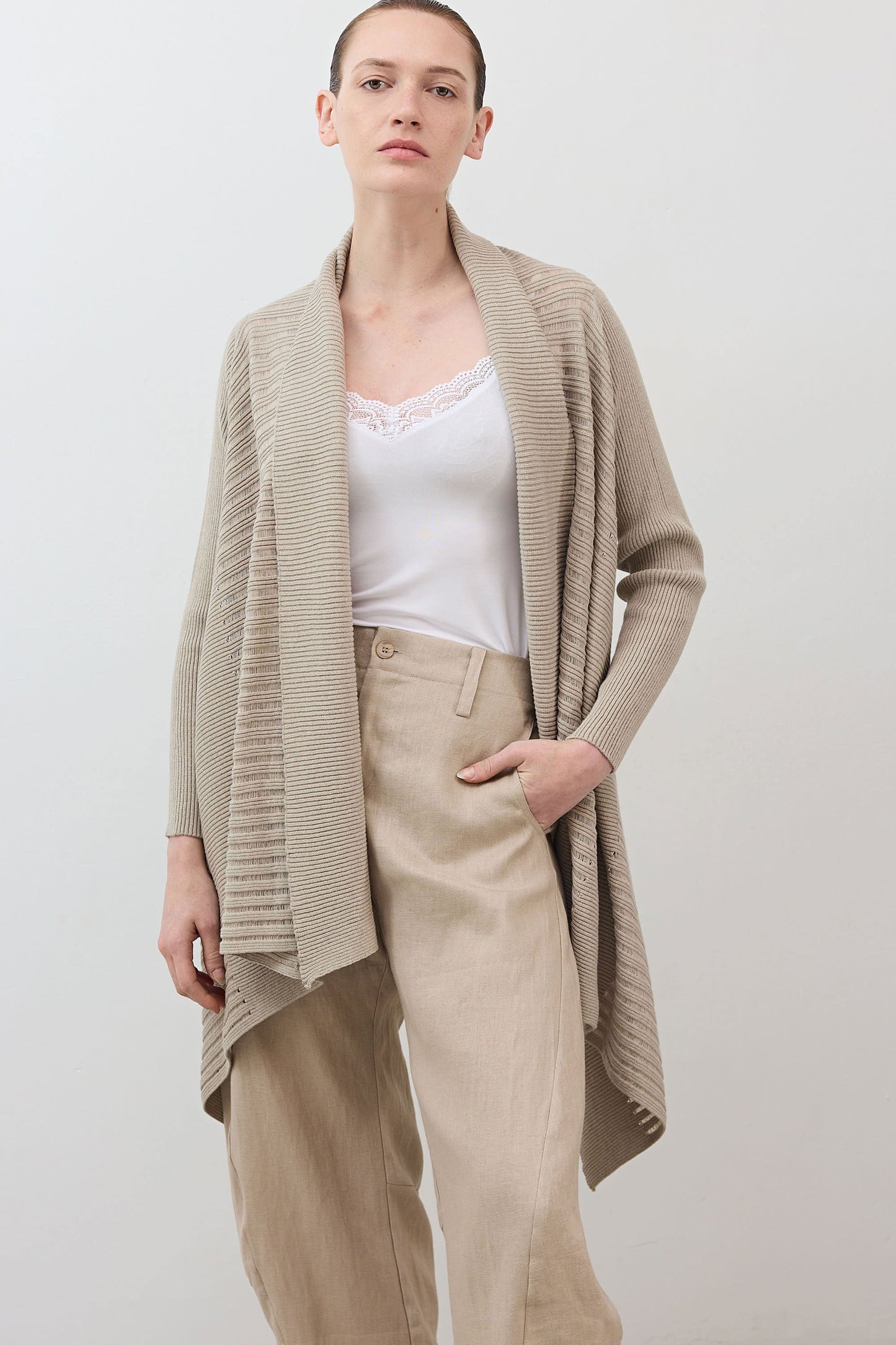 The Open Knit Cardigan