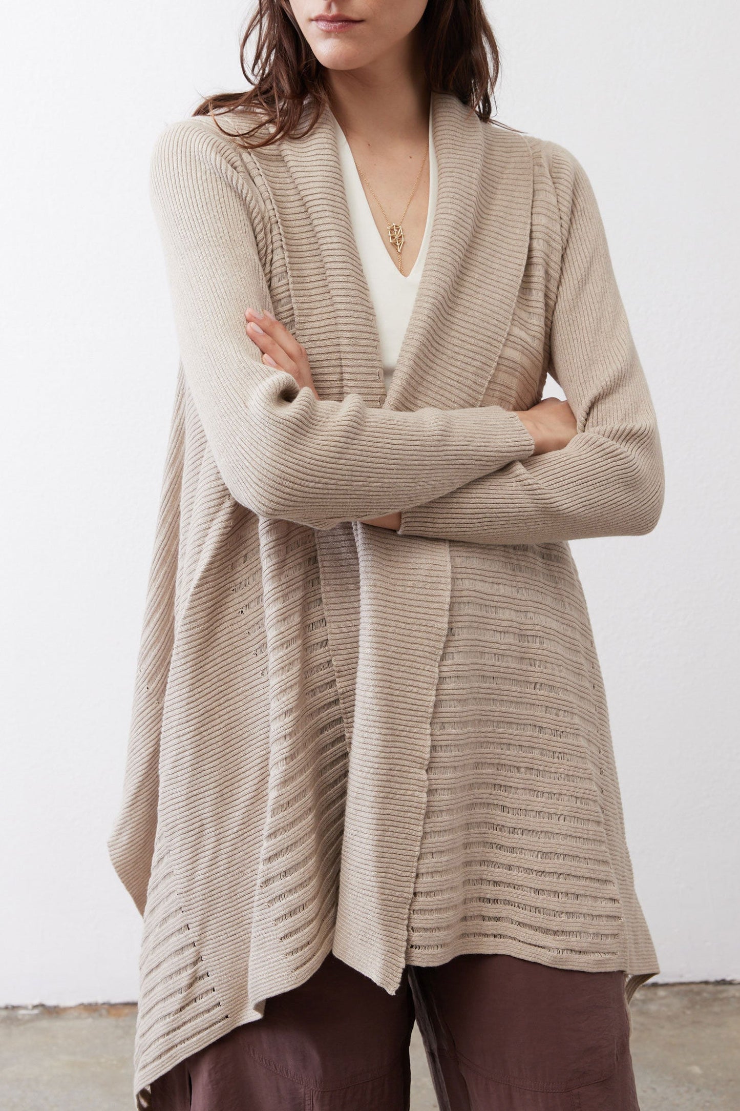 The Open Knit Cardigan