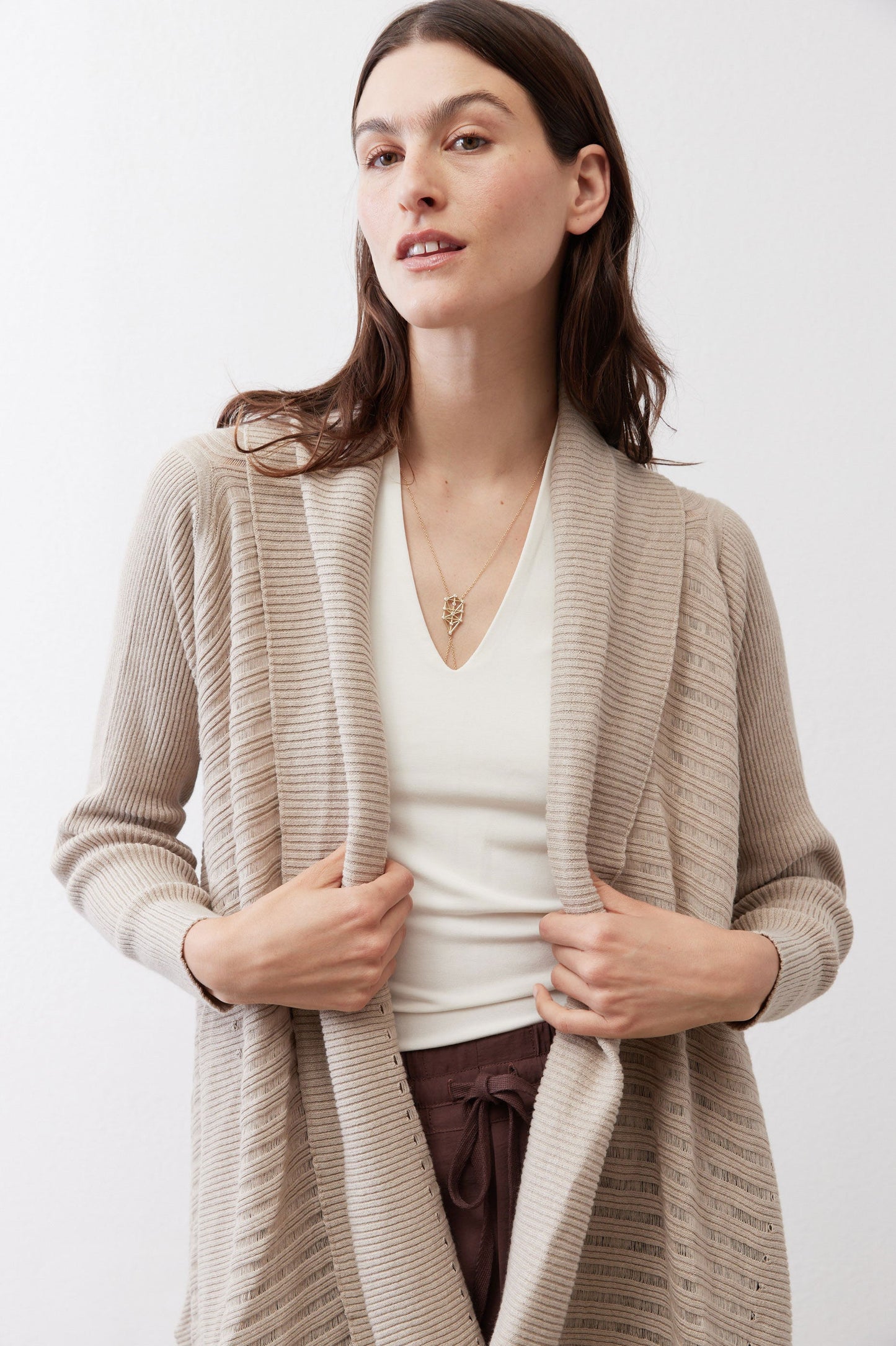 The Open Knit Cardigan