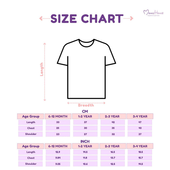 Organic Cotton Baby Half Sleeve T-Shirts for Boys & Girls | Printed Round Neck Summer Wear T-Shirt for Baby Boys & Girls | Comfortable Infant Baby Wear & Toddler Clothing | Pack of 2