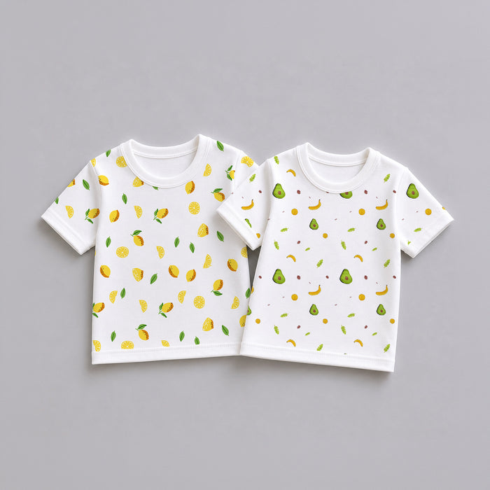 Organic Cotton Baby T-Shirts for Boys & Girls | Comfortable Infant Baby Wear & Toddler Clothing | Pack of 3