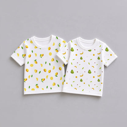 Organic Cotton Baby T-Shirts for Boys & Girls | Comfortable Infant Baby Wear & Toddler Clothing | Pack of 3