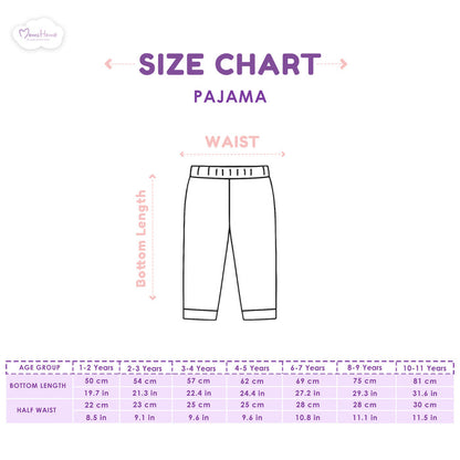 Organic Cotton Kids Night Suit | Full Sleeves Sleepwear | Bunny