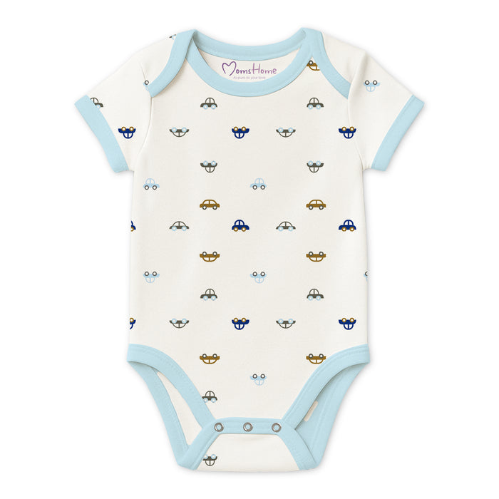 Organic Cotton New Born Baby Onesie | New Born Baby Dress | 0-6 Months | Pack of 5